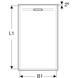 Душевой поддон Geberit Sestra 100x90 550.253.00.2 белый
