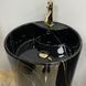 Умывальник підлоговий VBI Bolonia M black marble VBI-019026, Черный матовый