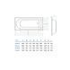 Ванна акриловая Koller Pool Dakota 150x70 + сифон + ножки DAKOTA150X70+WBW0001+B70CMMA57, Белый