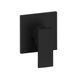 Душова система для ванни Paffoni Shower верхній душ 200x200 мм black matt KITEL010NO/M, Черный матовый