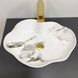 Умывальник VBI Faleria carrara glossy накладний VBI-016700, Мармур