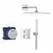 Душевая система скрытого монтажа Grohe Quickfix Precision Cube Vitalio Rain Mono 310 Cube 34879000, Хром