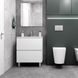 Тумба підлогова Koller Pool Edge New 700 з умивальником білий EDNEW070WHITE, Білий