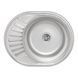 Кухонная мойка Lidz 5745 0,8 мм Micro Decor (LIDZ5745MDEC), Decor