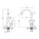 Змішувач для кухні Agua Acero-INOX035CR CV023290, Хром