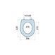 Сиденье для унитаза Koller Pool Style М C9 KPSTMC9, Белый
