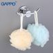 Крючок двойной для ванной Gappo G1805-2, хром, Хром