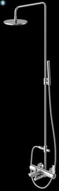 Душова система Kohlman Dexame chrome з виливом QW277D, Хром