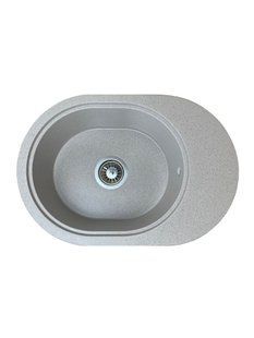 Кухонная мойка Adamant Ovale 610x420x180 terra 643223, Терра