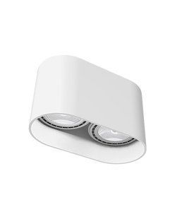 Точковий світильник Nowodvorski 9241 Oval GU10 2x75W IP20 Wh