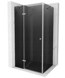 Душова кабіна Mexen Roma 90x90 graphite хром MEX-854-090-090-01-40, Хром, Універсальна, хром