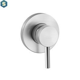 Душевой гарнитур со смесителем Paffoni steel KIT135ST, Нержавеющая сталь