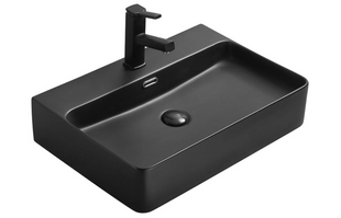 Умивальник Mexen Lara Black Matt MEX-21166085, Черный матовый