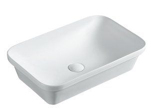 Умывальник накладной Volle Amar 60x37x14 см white 1301.005560, Белый