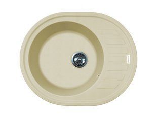 Кухонная мойка Adamant Ovum 615x495x200 Бежевый ivory 000008382, Бежевый