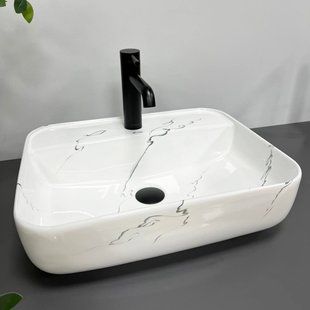Умивальник (раковина) VBI RAGUSA MARMO GLOSSY накладний, Мармур