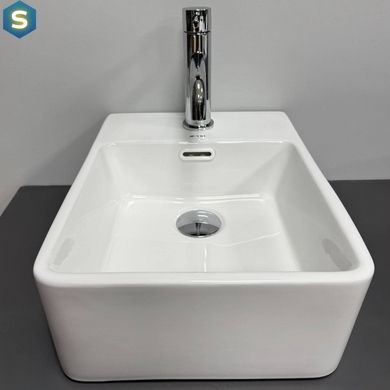 Умывальник VBI Gela white накладной подвесной VBI-015624, Белый