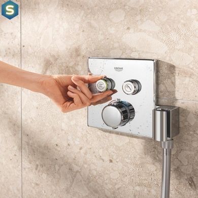 Душова система прихованого монтажу термостатична Grohe QuickFix Precision SmartControl Cube 34876000, Хром