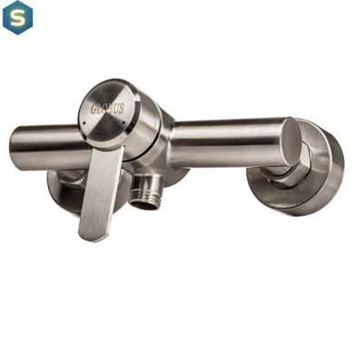 Змішувач для душу Globus Lux Wien SBT2-105, Графитовый хром