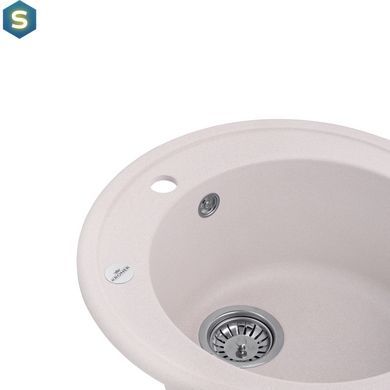 Кухонна мийка гранітна Kroner KRP Komposit COL-510 CV027406, Береза