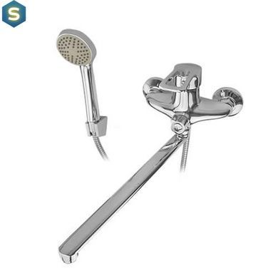 Смеситель для ванны Wezer NHK7-B181, хром, Хром