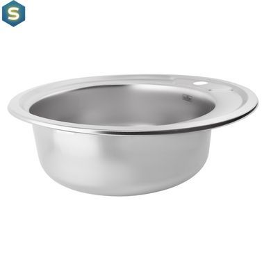 Кухонная мойка Kroner KRP Satin-490 (0,6 мм) CV022764, Satin