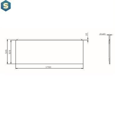 Панель для ванны X-Joy Am.Pm X-Joy белый W72UA-170-070W-P1, Белый