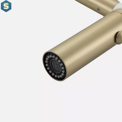 Смеситель для кухни гибкий излив, золото Gappo G4098-23, Золотой