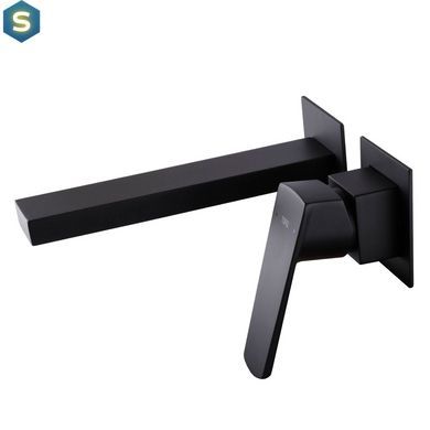 Смеситель для умывальника Topaz Lexi TL 21235-H57A-BL, Черный матовый