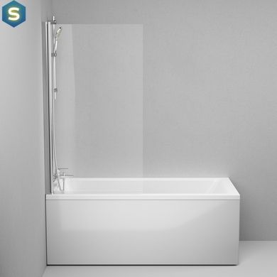 Шторка для ванни Am.Pm Gem 80x140 см орна хром WU90BS-D080-140CT, хром