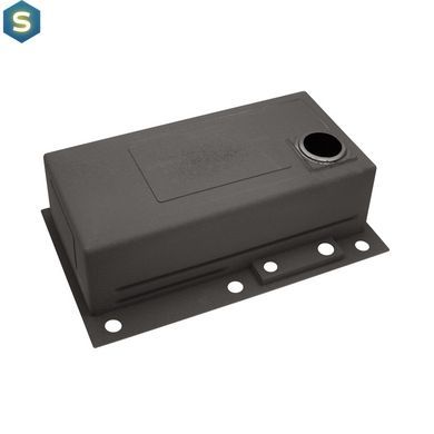 Кухонна мийка Kroner KRP Schwarze - SET7545HM PVD (3.0/0.8 мм) CV033382, Чорний/золото