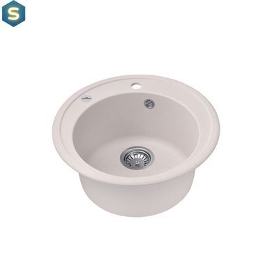 Кухонна мийка гранітна Kroner KRP Komposit COL-510 CV027406, Береза