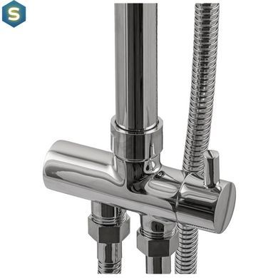 Душова колона Globus Lux GL-BAR-0101, Хром