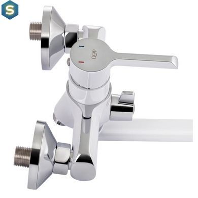 Смеситель для ванны Qtap Grand WCR 005, Белый