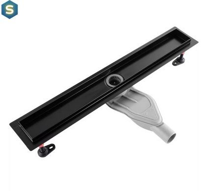 Трап для душа Rea Neox 70 Superflow black 2в1 REA-G7806