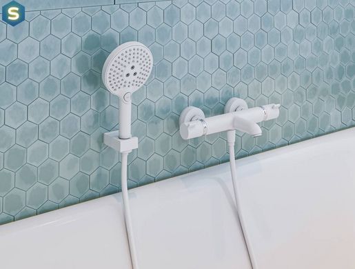 Ручний душ Hansgrohe Raindance Select S 120 3jet EcoSmart 9L Matt White 26531700