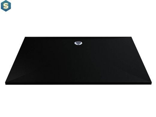 Душевой поддон Miraggio Brugge 1400 mirastone black 00001&nbsp;000, Черный матовый