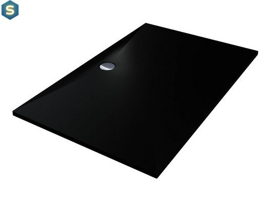 Душевой поддон Miraggio Brugge 1400 mirastone black 00001&nbsp;000, Черный матовый