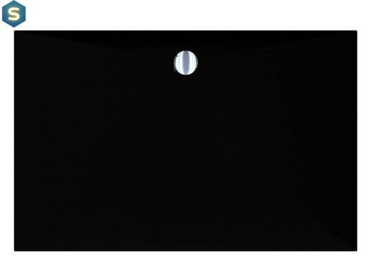 Душевой поддон Miraggio Brugge 1400 mirastone black 00001&nbsp;000, Черный матовый