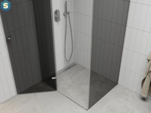 Душевая кабина Mexen Roma 90x90 graphite хром MEX-854-090-090-01-40, Хром, Универсальная, хром