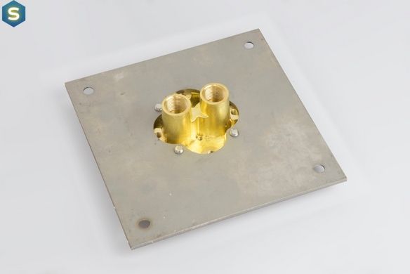 Змішувач для ванни Corsan Trino black mat підлоговий CMB7159BL, Черный матовый