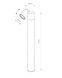 Світильник вуличний Nowodvorski 8158 Tubings GU10 1x35W IP54 Bl