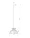 Подвесной светильник Nowodvorski 10572 Kymi C E27 1x25W IP20 Вeige