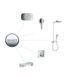 Душова система Hansgrohe Raindance Select E 300 3Jet з термостатом ShowerTablet хром/білий 27127400