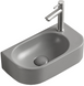 Умывальник Mexen Viera 40 light grey matt правый накладной подвесной MEX-21274061R, Каппучино