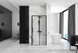 Душова кабіна Rea Rapid Slide 90x120 black REA-K6422 + REA-K6402, Черный матовый, Універсальна, прозорий, чорний матовий