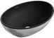 Умывальник Mexen Elza silver brushed black matt накладной MEX-21014023, Хром