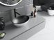 Умывальник Mexen Elza silver brushed black matt накладной MEX-21014023, Хром