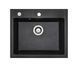 Кухонна мийка Adamant Prizma 590x495x200 графіт 435223, Графит