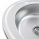 Кухонна мийка з нержавіючої сталі Platinum 510 декор (0,6/170 мм), Decor